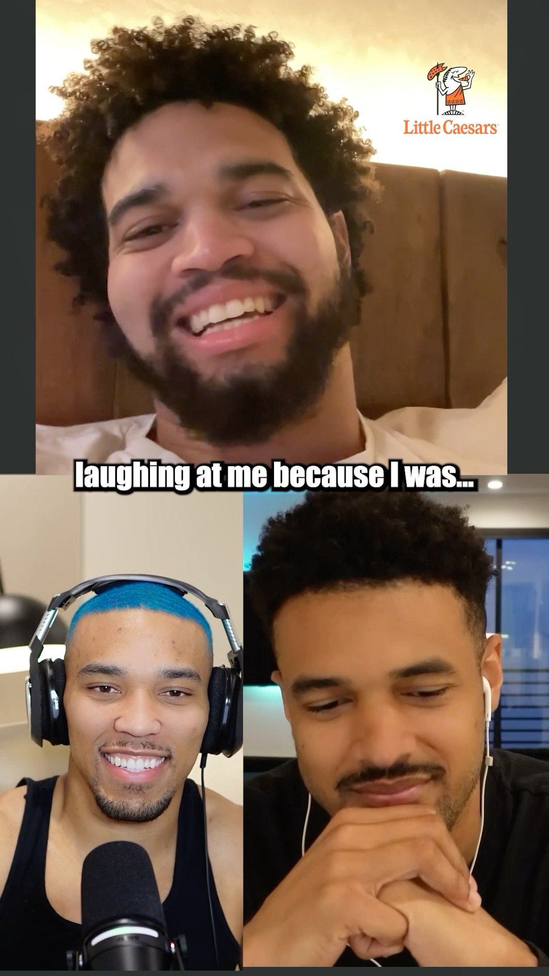 Caleb Williams’ reaction when he realized he had been pranked ?